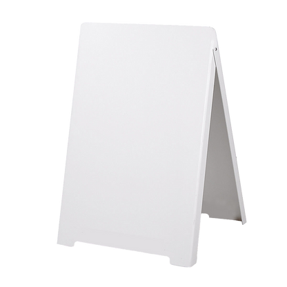 Double Side Sidewalk A-frame Sign Sandwich Board holds Graphic Plastic Panels V63-839411