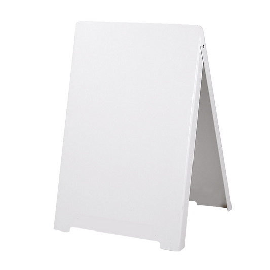 Double Side Sidewalk A-frame Sign Sandwich Board holds Graphic Plastic Panels V63-839411