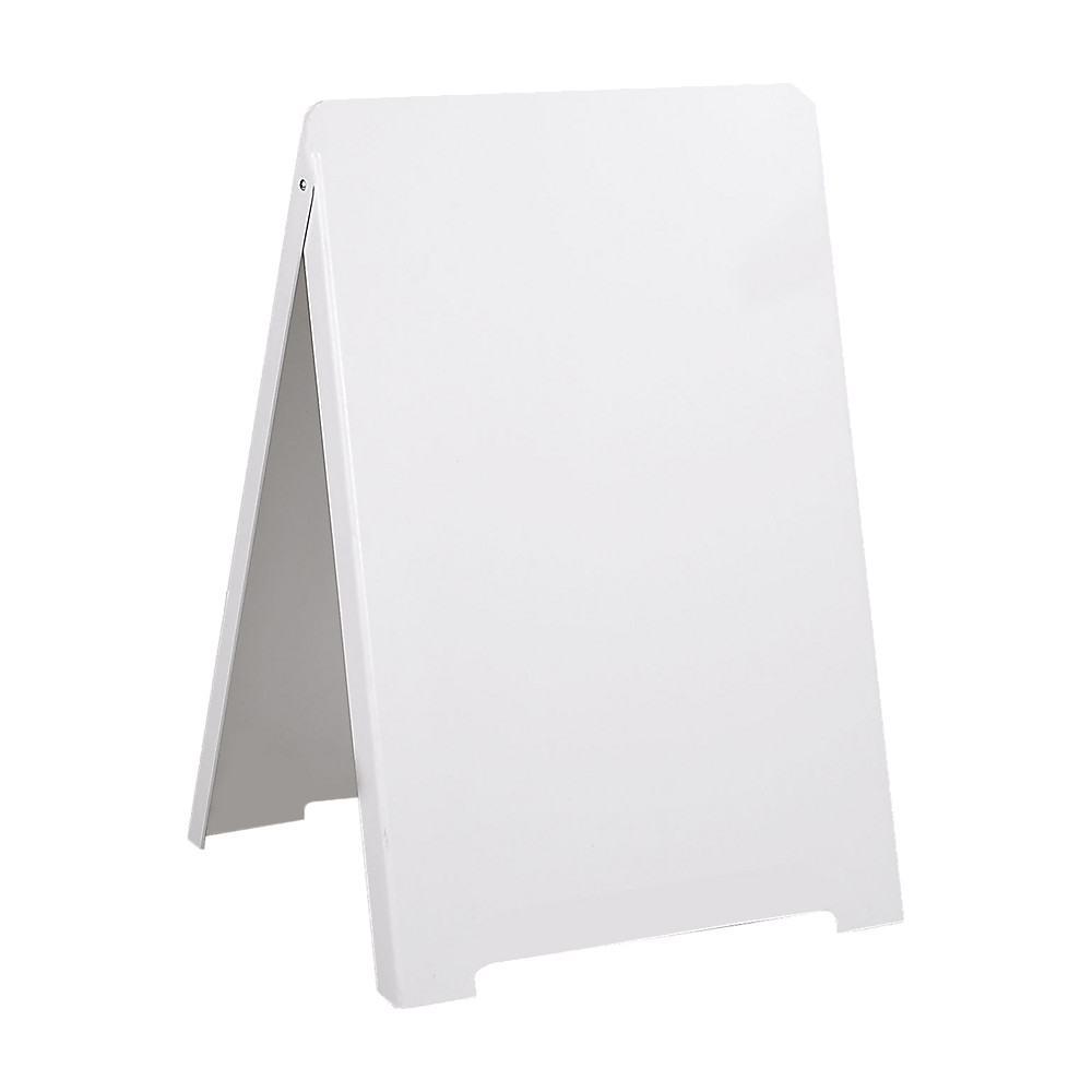 Double Side Sidewalk A-frame Sign Sandwich Board holds Graphic Plastic Panels V63-839411