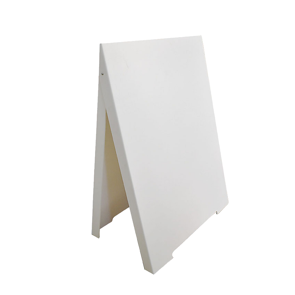 Double Side Sidewalk A-frame Sign Sandwich Board holds Graphic Plastic Panels V63-839411
