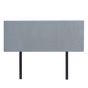 Linen Fabric Double Bed Deluxe Headboard Bedhead - Berlin Blue V63-839511