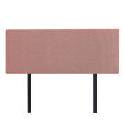 Linen Fabric Queen Bed Deluxe Headboard Bedhead - Pearl Copper Brown V63-839531