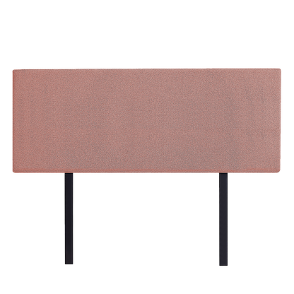 Linen Fabric Queen Bed Deluxe Headboard Bedhead - Pearl Copper Brown V63-839531