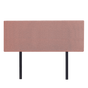 Linen Fabric Queen Bed Deluxe Headboard Bedhead - Pearl Copper Brown V63-839531