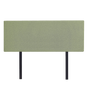 Linen Fabric Queen Bed Deluxe Headboard Bedhead - Olive Green V63-839571
