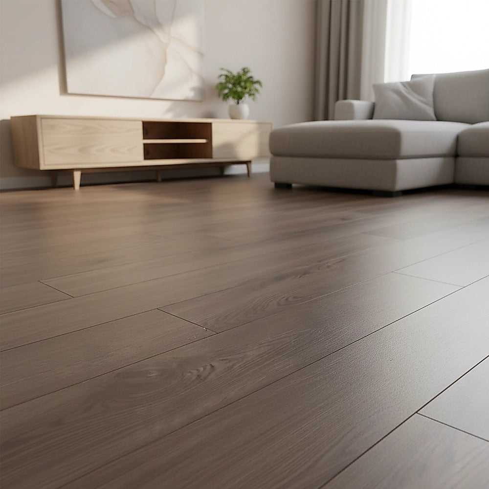 Vinyl Floor Tiles Self Adhesive Flooring Sapele Look 16 Pack 2.3SQM