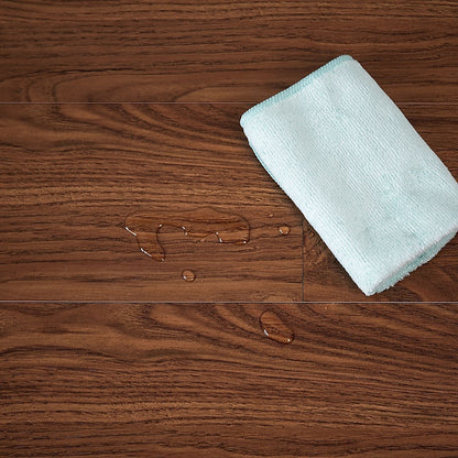 Vinyl Floor Tiles Self Adhesive Flooring Teak Wood Grain 16 Pack 2.3SQM V63-839961