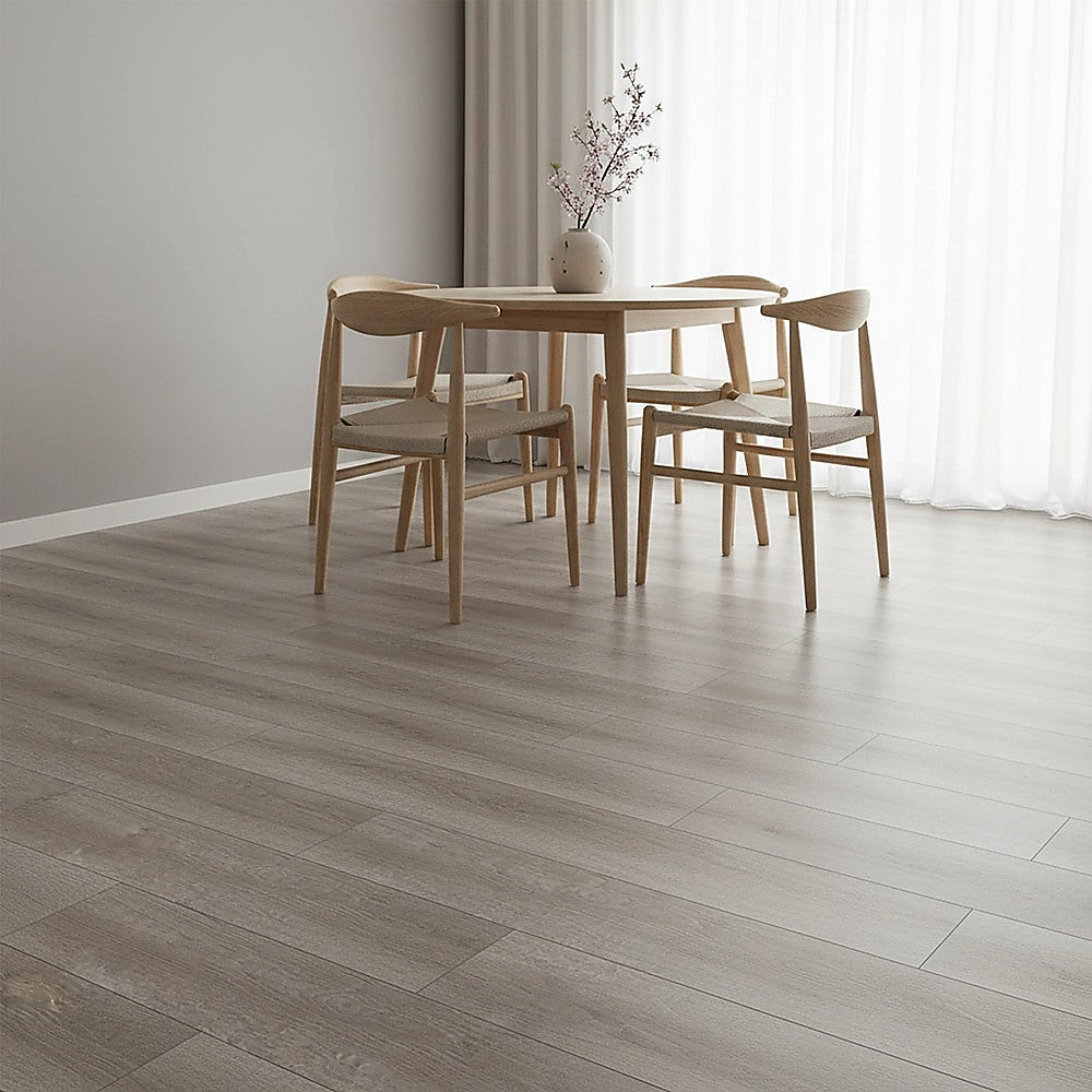 Vinyl Floor Tiles Self Adhesive Flooring Maple Look Wood Grain 16 Pack 2.3SQM