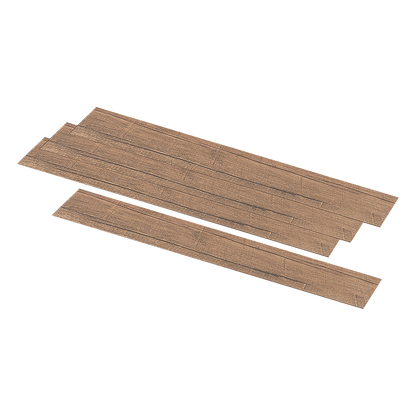 Vinyl Floor Tiles Self Adhesive Flooring Smoked Eucalyptus Wood Grain 16 Pack 2.3SQM V63-840001