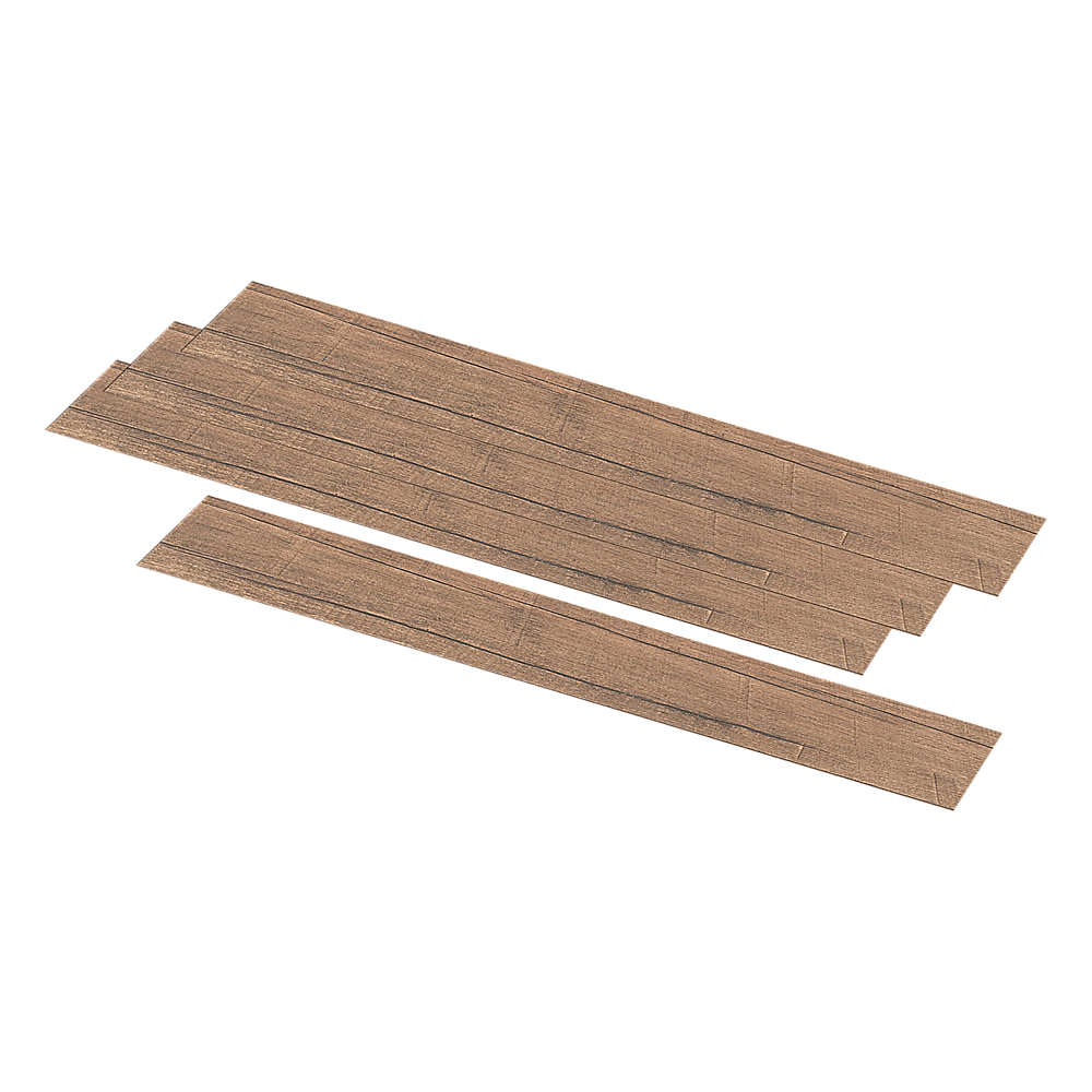 Vinyl Floor Tiles Self Adhesive Flooring Antique Elm Wood Grain 16 Pack 2.3SQM