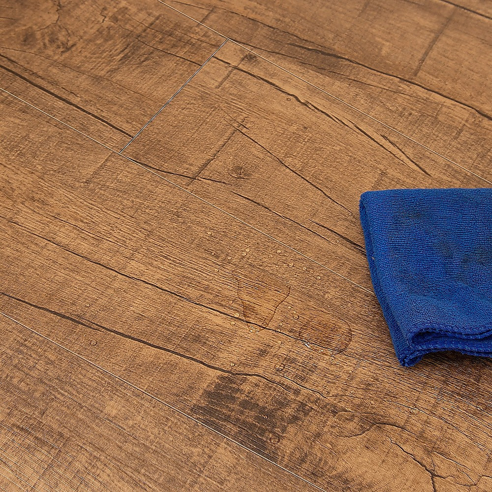 Vinyl Floor Tiles Self Adhesive Flooring Antique Elm Wood Grain 16 Pack 2.3SQM