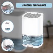 1000ML Mini Dehumidifier Portable Air Dryer Office Moisture Absorber Machine V63-840051