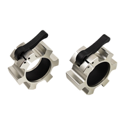 Aluminium Olympic Lock Collars Pair Barbell Clamps Clips Quick V63-840081