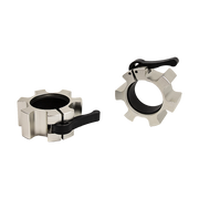 Aluminium Olympic Lock Collars Pair Barbell Clamps Clips Quick V63-840081