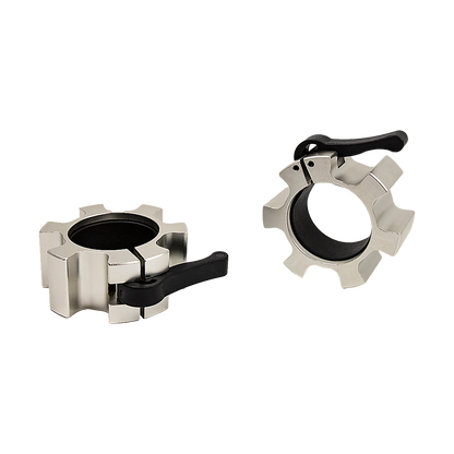 Aluminium Olympic Lock Collars Pair Barbell Clamps Clips Quick V63-840081