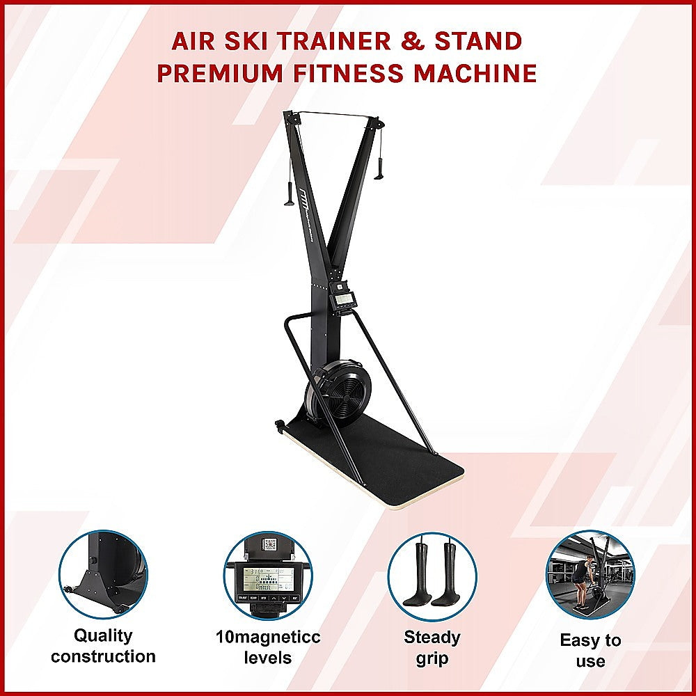 Air Ski Trainer & Stand Premium Fitness Machine V63-840091