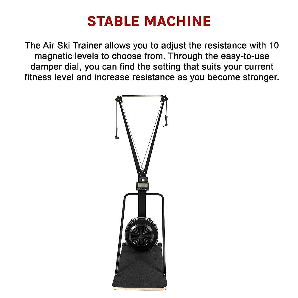 Air Ski Trainer & Stand Premium Fitness Machine V63-840091