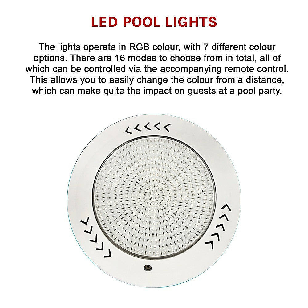45w Swimming Pool Lights Led 12-32V Resin Filled Underwater Spa lamp V63-840131