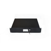 19" Rack Mount 2U Locking Drawer Pro Audio DJ Server Rack Lock Storage Cabinet V63-840141