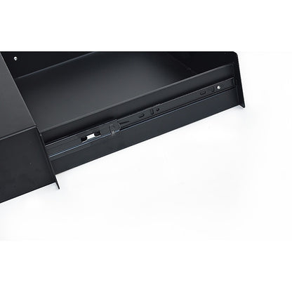 19" Rack Mount 2U Locking Drawer Pro Audio DJ Server Rack Lock Storage Cabinet V63-840141