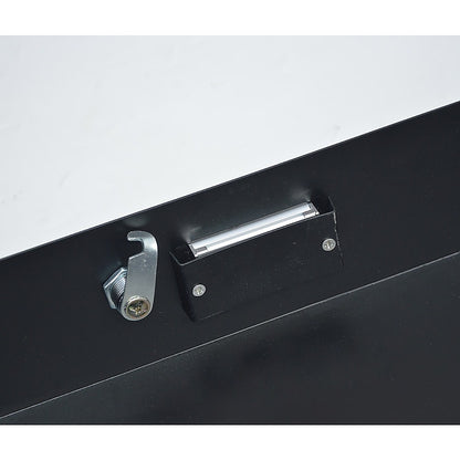 19" Rack Mount 2U Locking Drawer Pro Audio DJ Server Rack Lock Storage Cabinet V63-840141