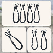 4 Pack Marine Bungee Dock Line Boat Mooring Rope Anchor Cord Stretch V63-840231