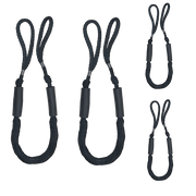 4 Pack Marine Bungee Dock Line Boat Mooring Rope Anchor Cord Stretch V63-840231