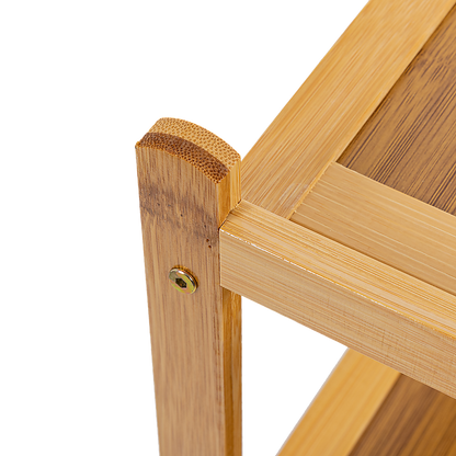 Large Wooden 5 Tiers Hat Coat Stand Clothes Shoe Rack Hanger Hooks Shelf Storage V63-840271