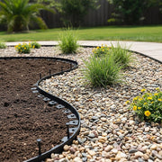 Landscape No Dig Lawn Garden Edging Kit 10m Flexible Durable Border Paver V63-840281