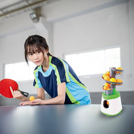 Table Tennis Pong Robot Automatic Ball Launcher Training Machine V63-840291