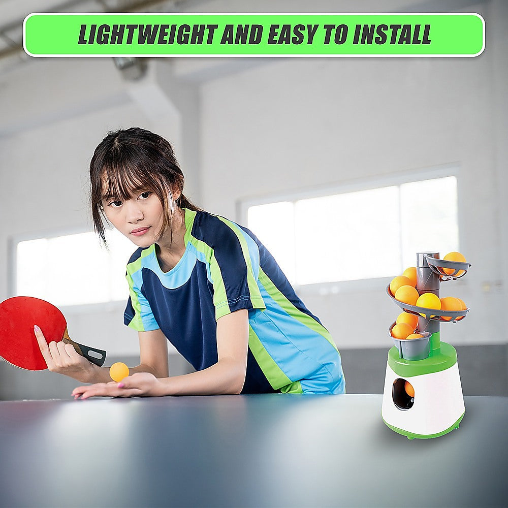 Table Tennis Pong Robot Automatic Ball Launcher Training Machine V63-840291