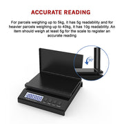 Digital Scale 40kg Letter Postal Postage Parcel Weighing Scales V63-840301
