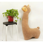100cm Giant Alpaca Llama Plush Toy - Soft Stuffed Pillow for Kids & Gifts V63-840311