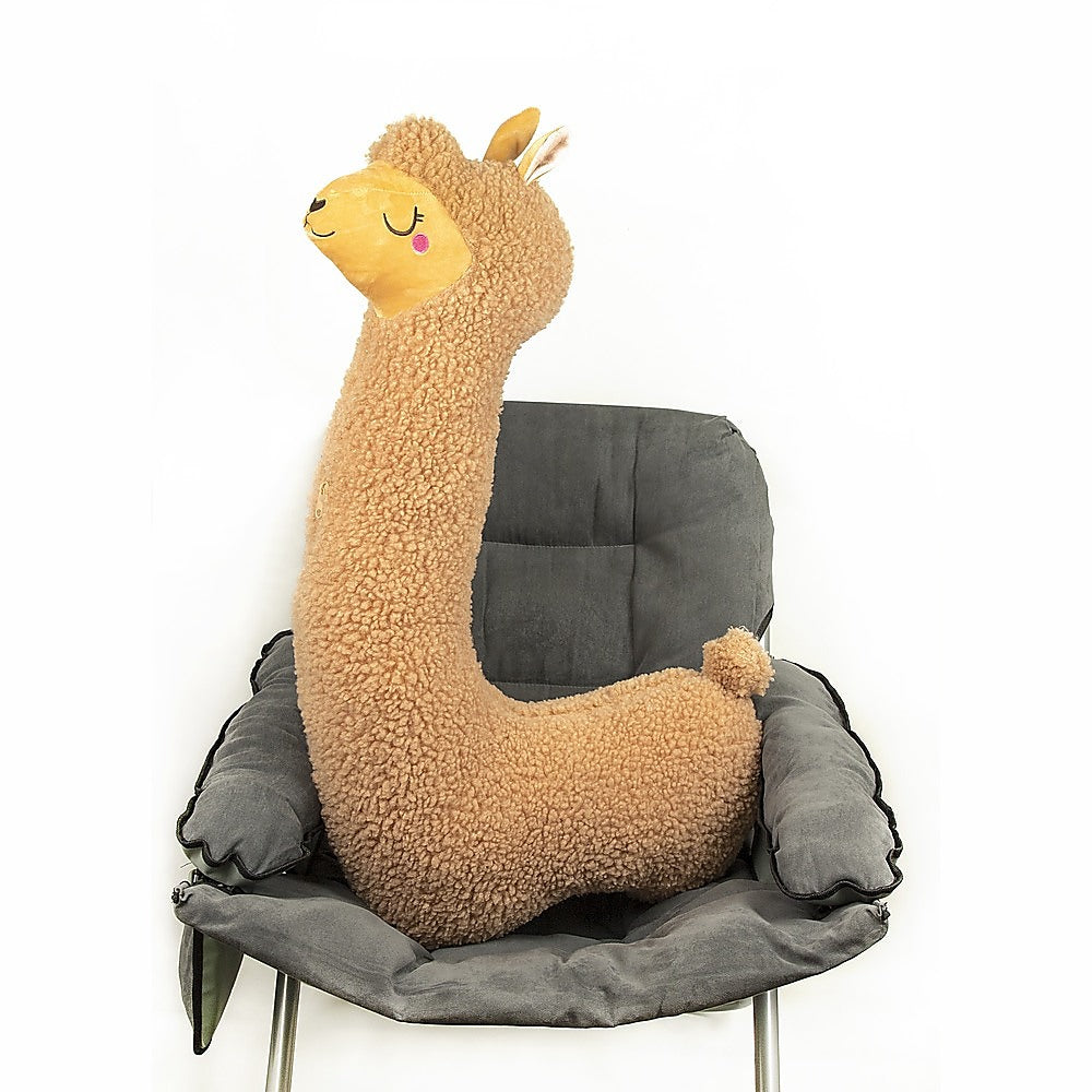 100cm Giant Alpaca Llama Plush Toy - Soft Stuffed Pillow for Kids & Gifts V63-840311