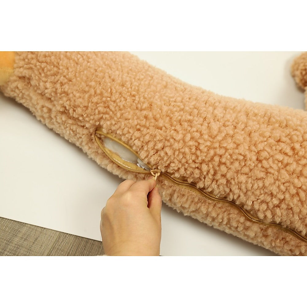 100cm Giant Alpaca Llama Plush Toy - Soft Stuffed Pillow for Kids & Gifts V63-840311