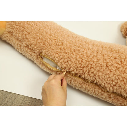 100cm Giant Alpaca Llama Plush Toy - Soft Stuffed Pillow for Kids & Gifts V63-840311