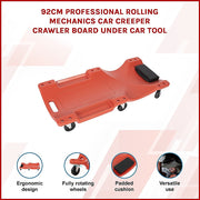 92cm Professional Rolling Mechanics Car Creeper Crawler Board Under Car Tool V63-840321