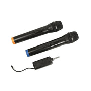 2 x Wireless Microphone Handheld Cordless Professional Mic Karaoke Receiver V63-840341