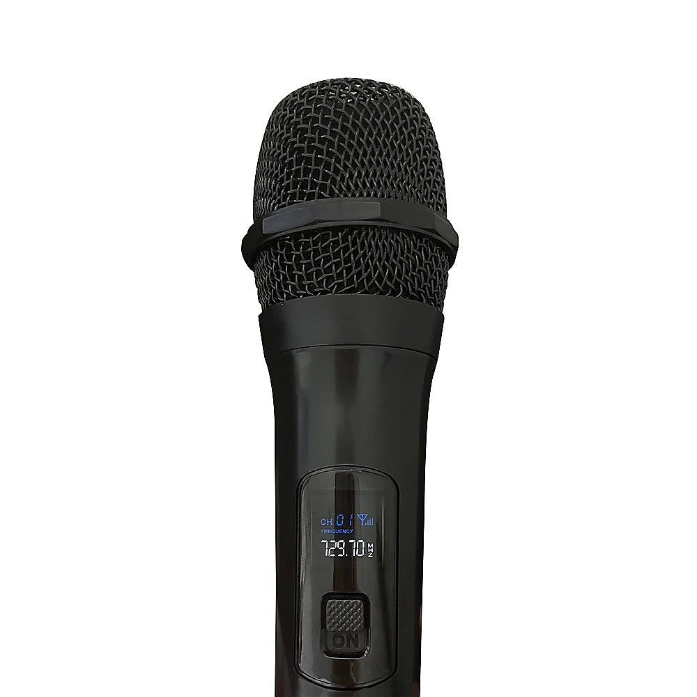 2 x Wireless Microphone Handheld Cordless Professional Mic Karaoke Receiver V63-840341