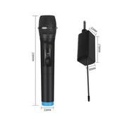2 x Wireless Microphone Handheld Cordless Professional Mic Karaoke Receiver V63-840341