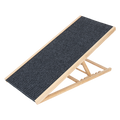 Foldable Dog Pet Ramp Adjustable Height Dogs Stairs for Bed Sofa Car 100cm V63-840351
