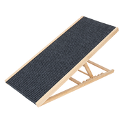 Foldable Dog Pet Ramp Adjustable Height Dogs Stairs for Bed Sofa Car 100cm V63-840351