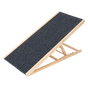 Foldable Dog Pet Ramp Adjustable Height Dogs Stairs for Bed Sofa Car 100cm V63-840351