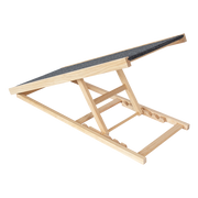 Foldable Dog Pet Ramp Adjustable Height Dogs Stairs for Bed Sofa Car 100cm V63-840351