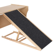 Foldable Dog Pet Ramp Adjustable Height Dogs Stairs for Bed Sofa Car 100cm V63-840351