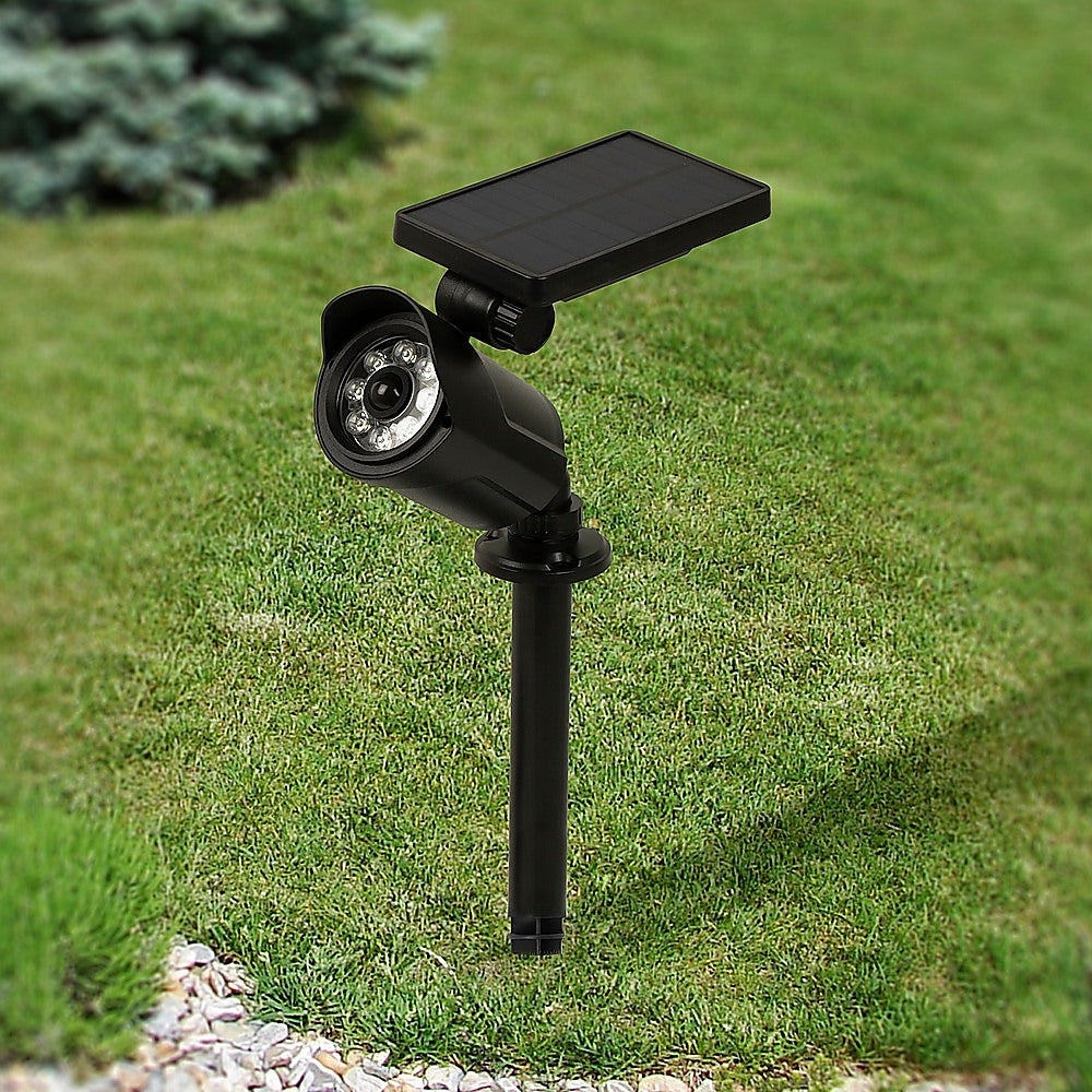 Solar LED Spotlight - Solar-powered motion-activated LED security light V63-840361