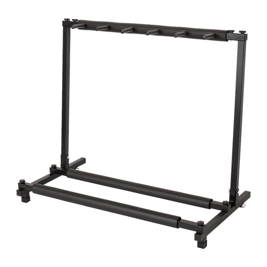 Guitar Stand 5 Holder Guitar Folding Stand Rack Band Stage Bass Acoustic Guitar V63-840371