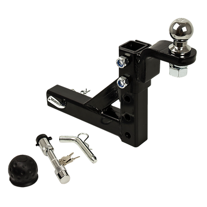 Adjustable Tow Bar Tongue Hitch 50mm Ball Drop for Trailer Caravan V63-840381