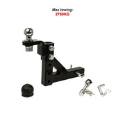 Adjustable Tow Bar Tongue Hitch 50mm Ball Drop for Trailer Caravan V63-840381