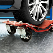 Auto Dolly Car Dolly Wheel Tire 12"x16" Skate 6000lb Repair Slide Set of (4) V63-840401